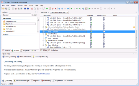 Automise Screenshot